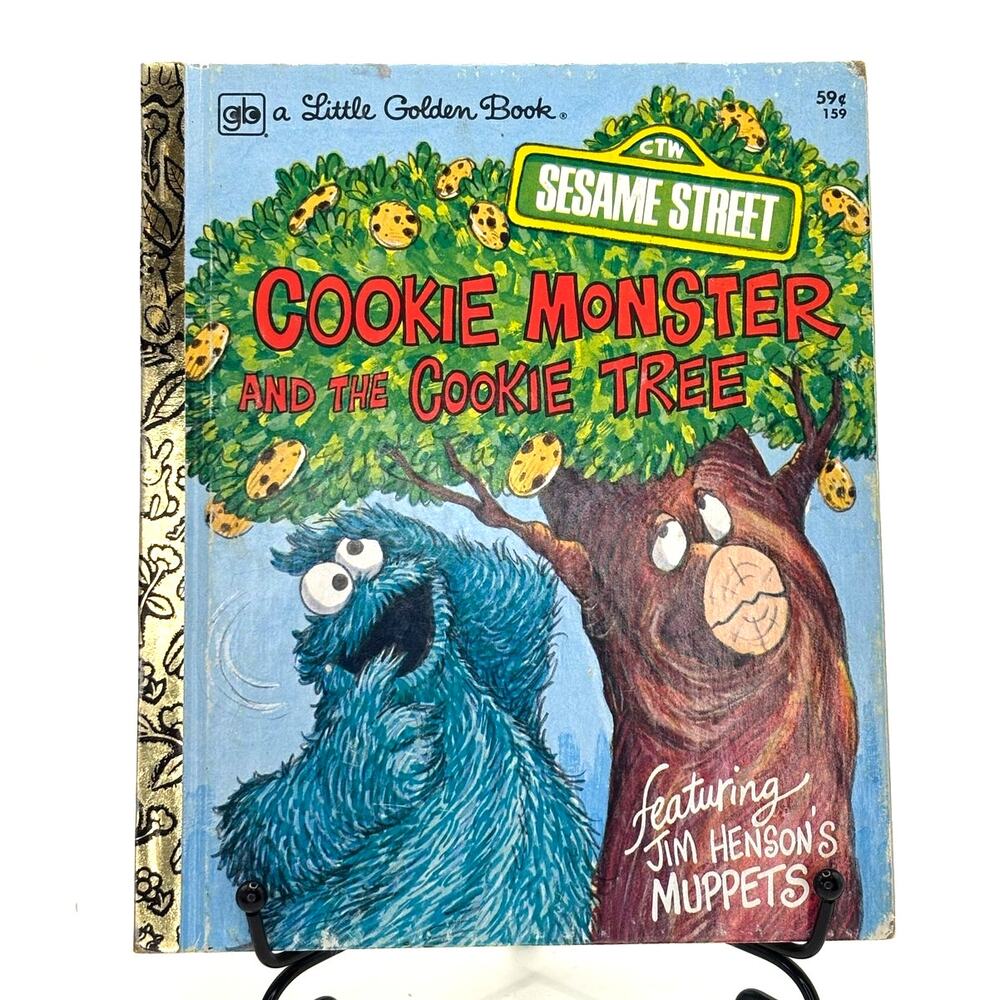 1978, 2nd Prt VTG Cookie Monster and the Cookie Tree, Sesame Street, Muppets LGB